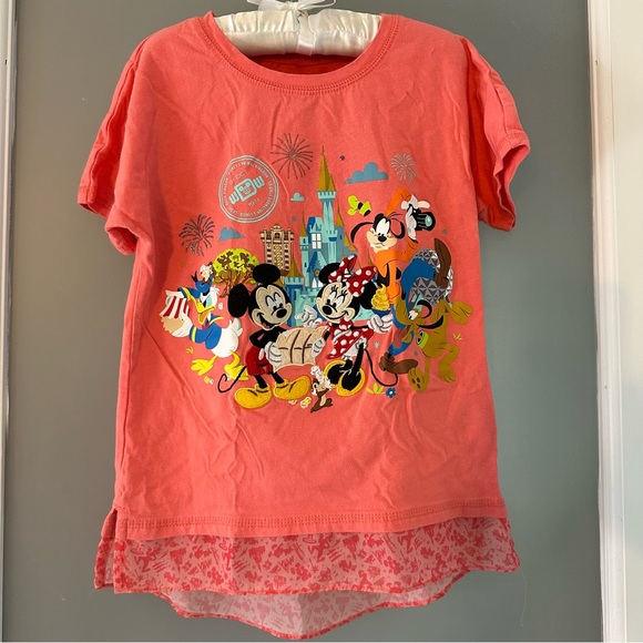 Disney Other - Disney Parks Coral Kids Shirt size medium